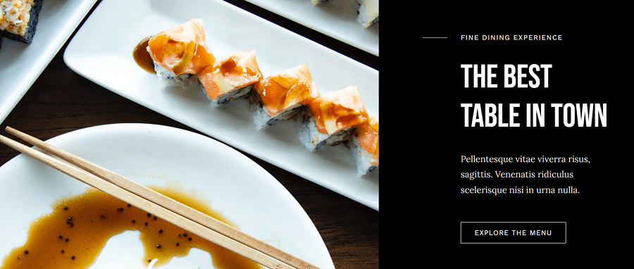 Ресторан fine dining